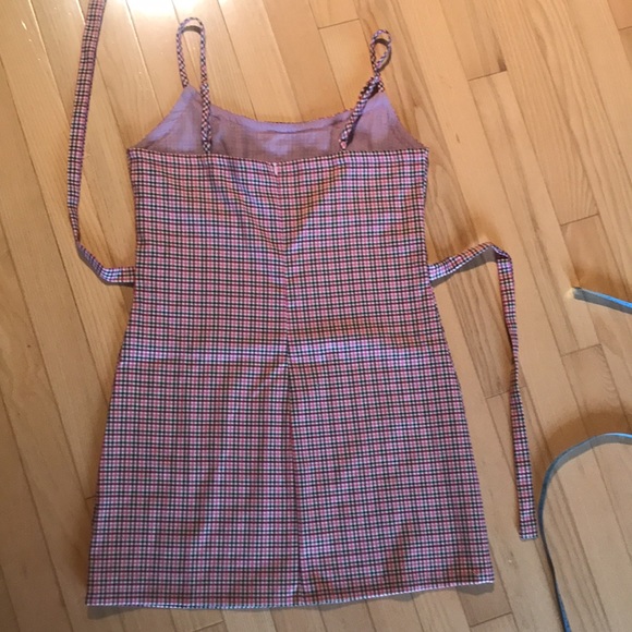 Checkered mini dress - Picture 4 of 4